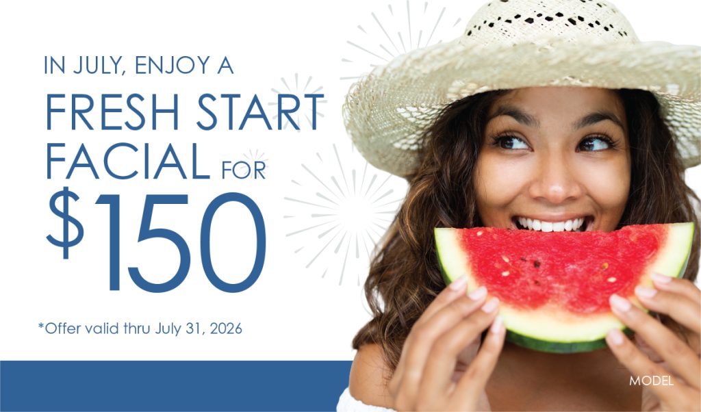 July 2026 Special, Enjoy a Fresh Start Facial for $150
