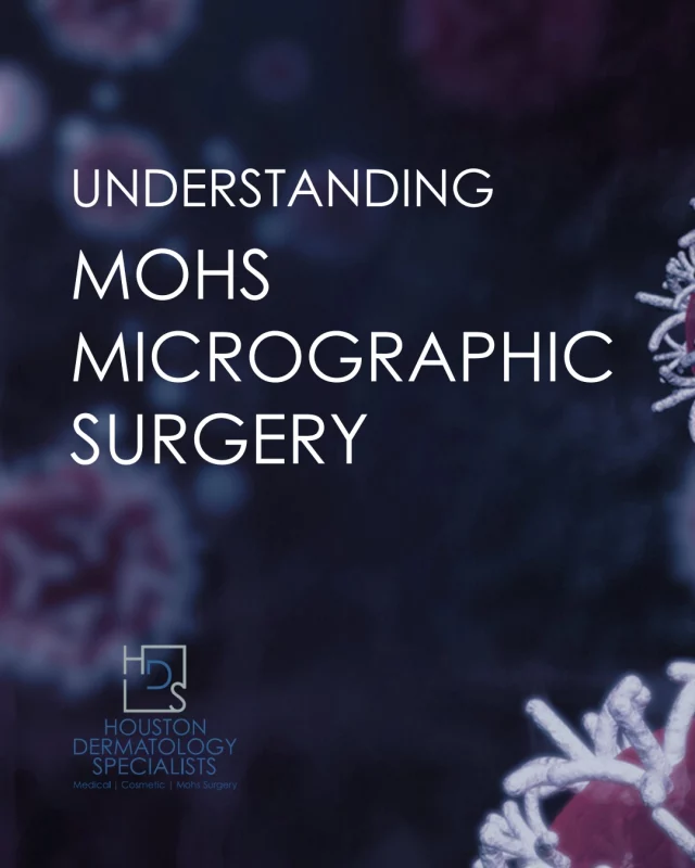 Mohs micrographic surgery is the gold standard for precise skin cancer treatment. 🎯 This advanced procedure removes cancerous tissue layer by layer under a microscope, ensuring all cancer cells are eliminated while preserving as much healthy skin as possible. Mohs offers one of the highest cure rates (up to 99%) for certain skin cancers and is especially effective for delicate areas like the face. Our fellowship-trained Mohs surgeon, Dr. Downing, has the expertise to perform this technique with exceptional care and outcomes. If you or a loved one are facing a skin cancer diagnosis, you’re in the best hands with our team. Reach out to learn more or to schedule a consultation.

#HoustonDermatologySpecialists #MohsSurgery #SkinCancer #Dermatology #SkinHealth #HoustonTX