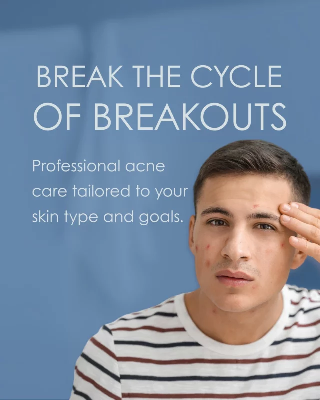 Tired of trying every over-the-counter acne fix? We offer customized, medically guided solutions that actually work.
From prescription topicals to in-office treatments, we treat acne at the source—and help you feel confident in your skin again.
Let’s build a plan that works for you.

#antiaging #cosmetics #diagnostics #acnetreatment #clearskincare #acne #healthfirst #beautycare