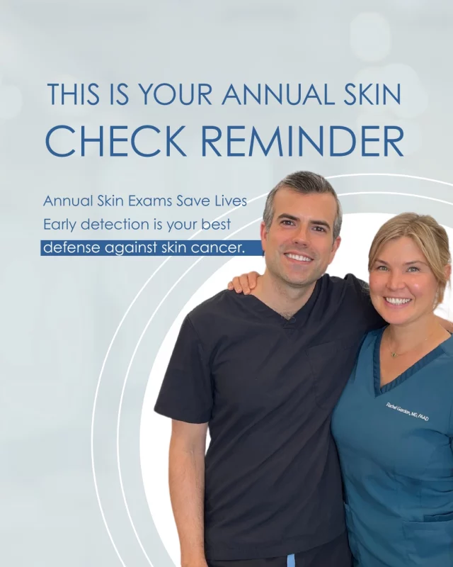 When was your last full-body skin exam?
Regular annual skin checks are key to detecting skin cancer early—when it’s most treatable. Our board-certified dermatologists perform thorough, respectful screenings tailored to your needs.
Your skin tells a story. Let’s keep it a healthy one.

#dermatology #cosmeticdermatology #dermatologist #laser #antiaging #cosmetics #diagnostics