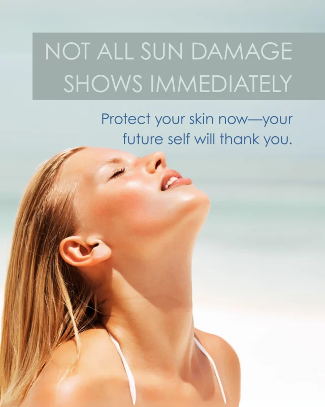 Even if you don’t burn easily, sun exposure causes long-term damage beneath the surface.

Daily SPF, wide-brimmed hats, and annual skin checks go a long way in keeping your skin healthy and youthful.

We’ll help you stay ahead of it.

#sundamage #sunprotection #sun #dermatology #dermatologist #derm