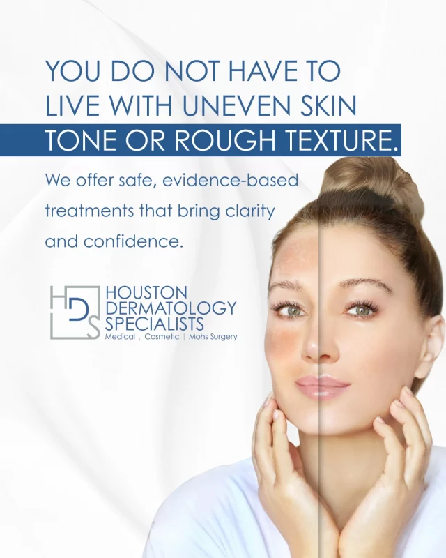 Skin discoloration, roughness, and enlarged pores are common—especially after years of sun exposure.

Our cosmetic dermatology team provides professional treatments that restore smooth, even-toned skin.

Book a consult and explore your options.

#medicalskincare #derm #skincare #laser #antiaging #cosmetics #diagnostics #acnetreatment