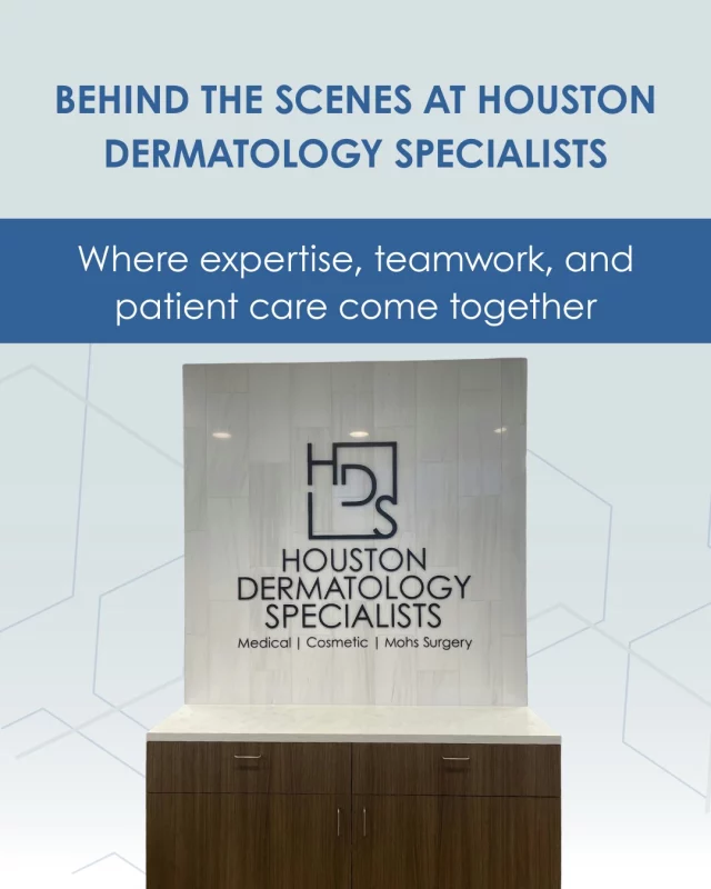 Every great result starts long before you sit in the treatment chair.

Behind the scenes at Houston Dermatology Specialists, our team is preparing, collaborating, and paying attention to every detail to ensure your visit is seamless, informed, and centered around your skin health.

From reviewing treatment plans and maintaining the highest clinical standards to supporting one another throughout the day, our focus is always the same:
✔️ Thoughtful care
✔️ Clear communication
✔️ Patient-first decisions

Because when you trust us with your skin, you deserve a team that’s just as committed behind the scenes as we are face-to-face.

✨ Experience dermatology built on expertise and care.
Book your visit today: www.houstondermatologyspecialists.com or link in bio.

#houstondermatologyspecialists #behindthescenescare #dermatologyteam #patientfirstcare #medicalexcellence #skinhealthmatters #houstonskincare #dermatologyexperts #healthyskinjourney #trustedcare