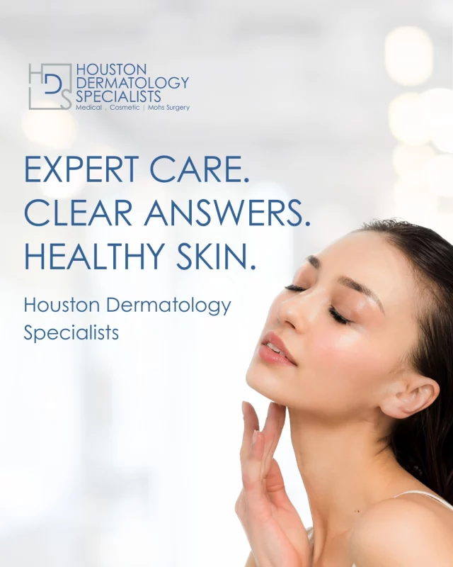 Great skin doesn’t come from guesswork.
It comes from experience, consistency, and care you can trust.

At Houston Dermatology Specialists, we believe in:
✔️ Expert evaluation
✔️ Clear communication
✔️ Personalized treatment plans

From medical and surgical dermatology to cosmetic care, our board-certified team is committed to protecting your skin health at every stage of life.

Because when your skin is cared for the right way, confidence follows.

✨ Learn more or book your visit:
www.houstondermatologyspecialists.com or link in bio.

#houstondermatologyspecialists #trusteddermatology #expertcare #skinhealthmatters #medicaldermatology #houstonskincare #patientfirstcare #healthyskinjourney #dermatologyexperts #brandconfidence